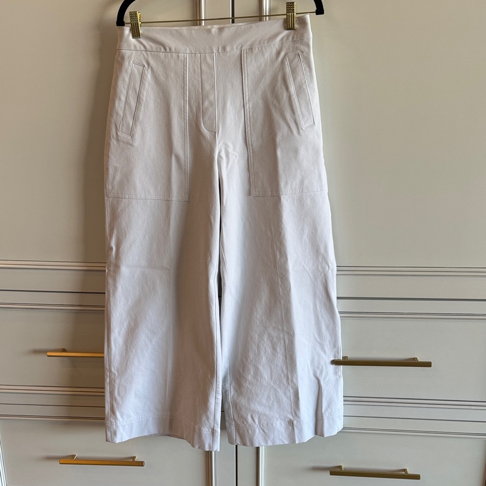 SPANX White Cropped Pants